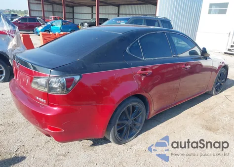 2006 Lexus Is 350 z USA, uszkodzony, nr VIN JTHBE262262000382